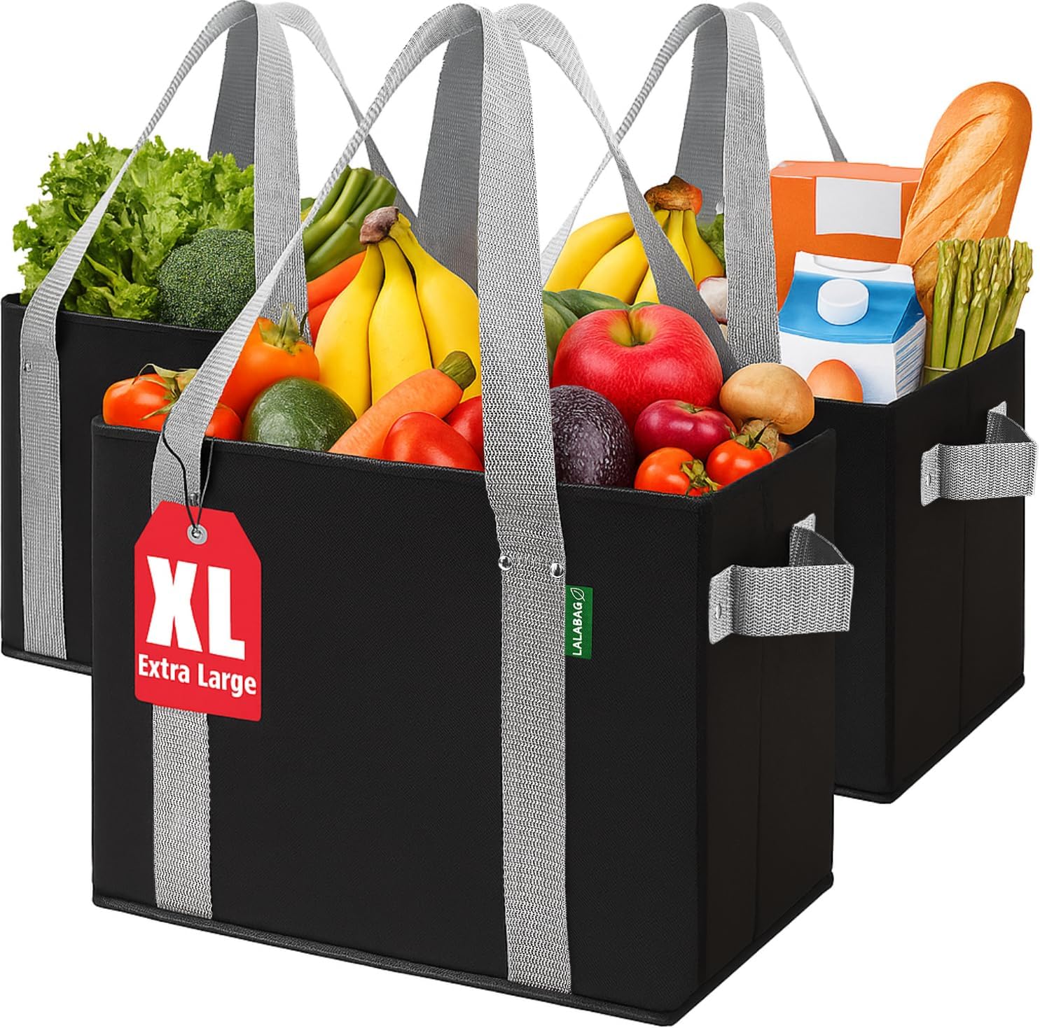 3-Pack Extra Large Box-Shaped