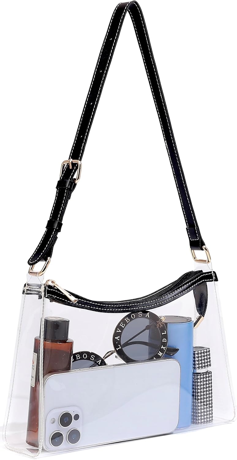 Clear Stadium Shoulder Bag for Events
