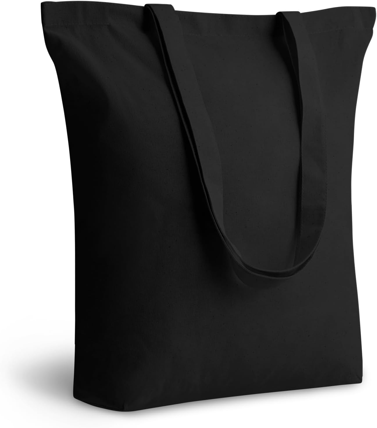 Cotton Totes with 4-Inch Gusset, 12 Pack, 15 x 16 x 4 in