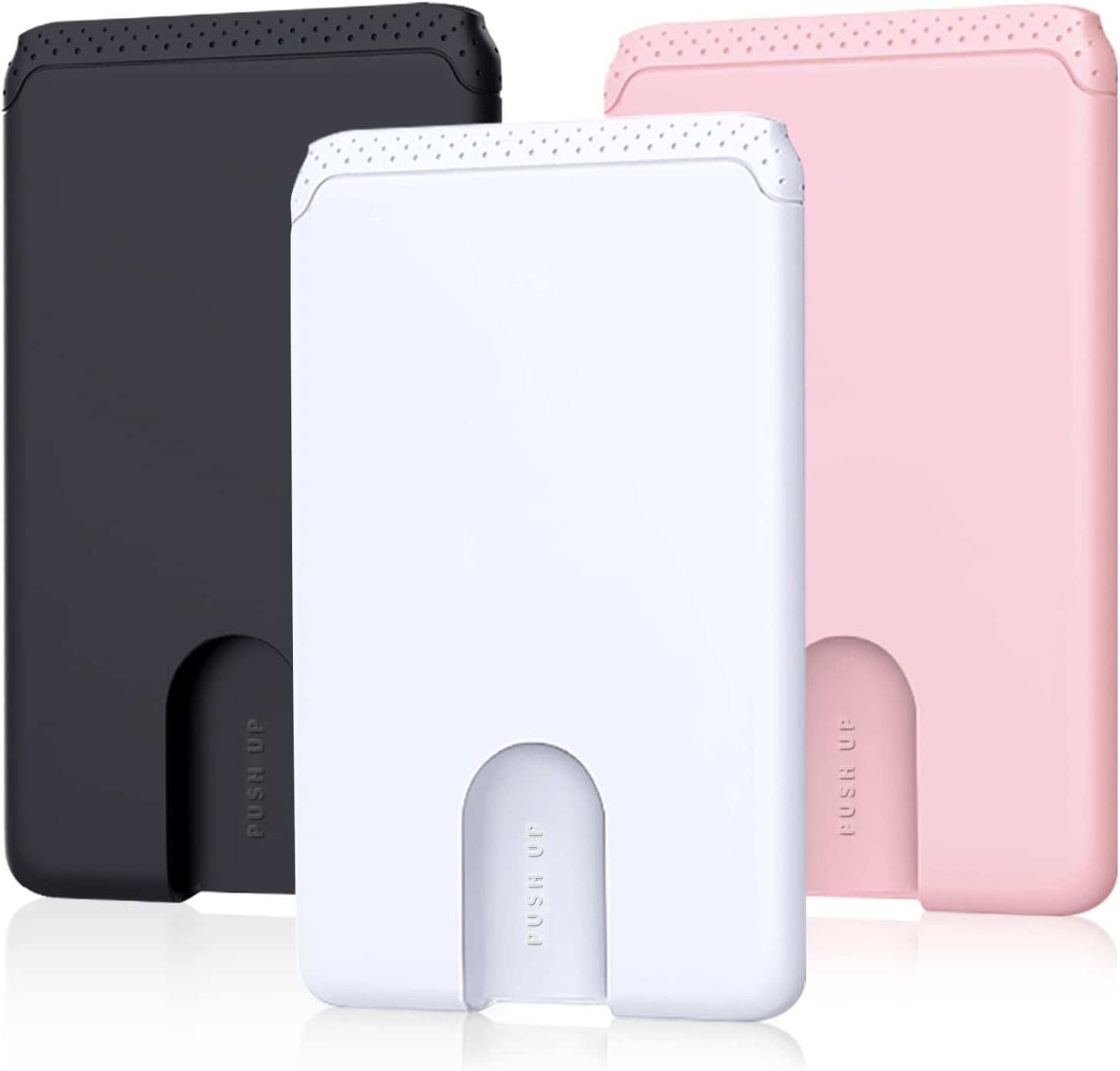 Grey Silicone Phone Card Holder - Image 14