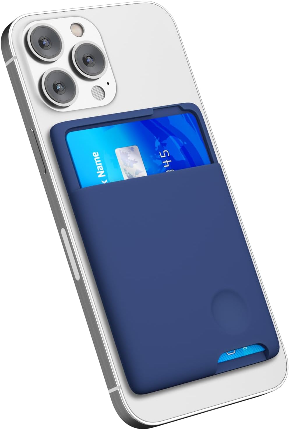 Clear Silicone Phone Card Holder - Image 11