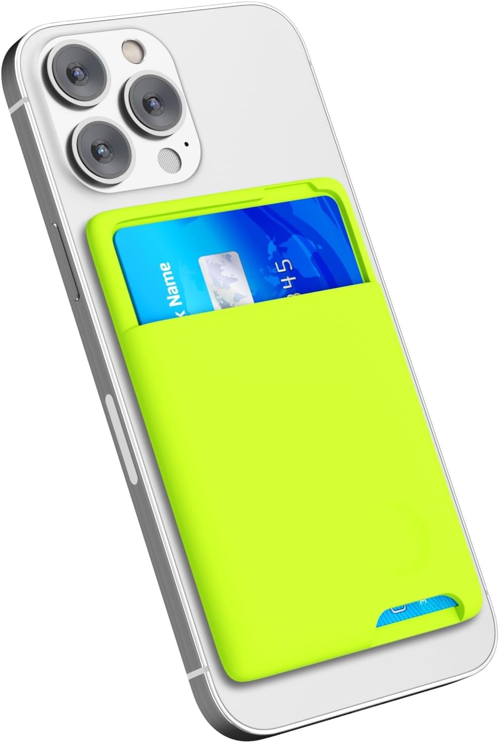 Clear Silicone Phone Card Holder - Image 13