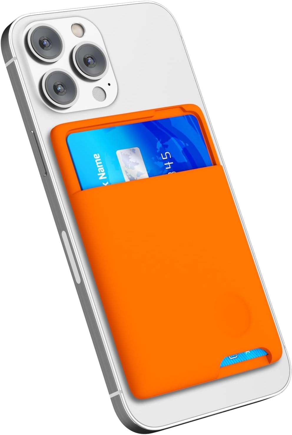 Clear Silicone Phone Card Holder - Image 16