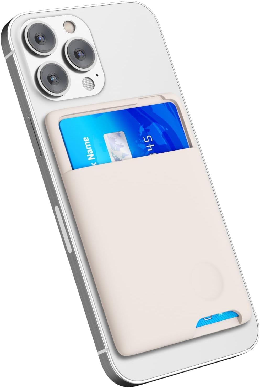 Clear Silicone Phone Card Holder - Image 19