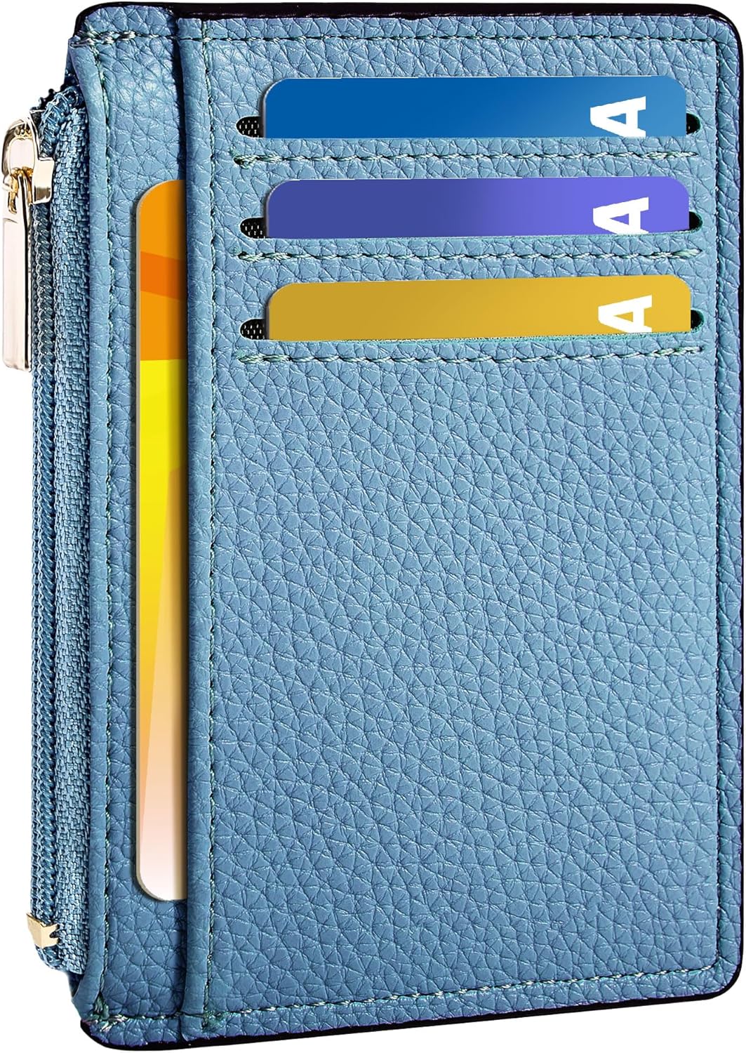 Blue Rfid Card Wallet