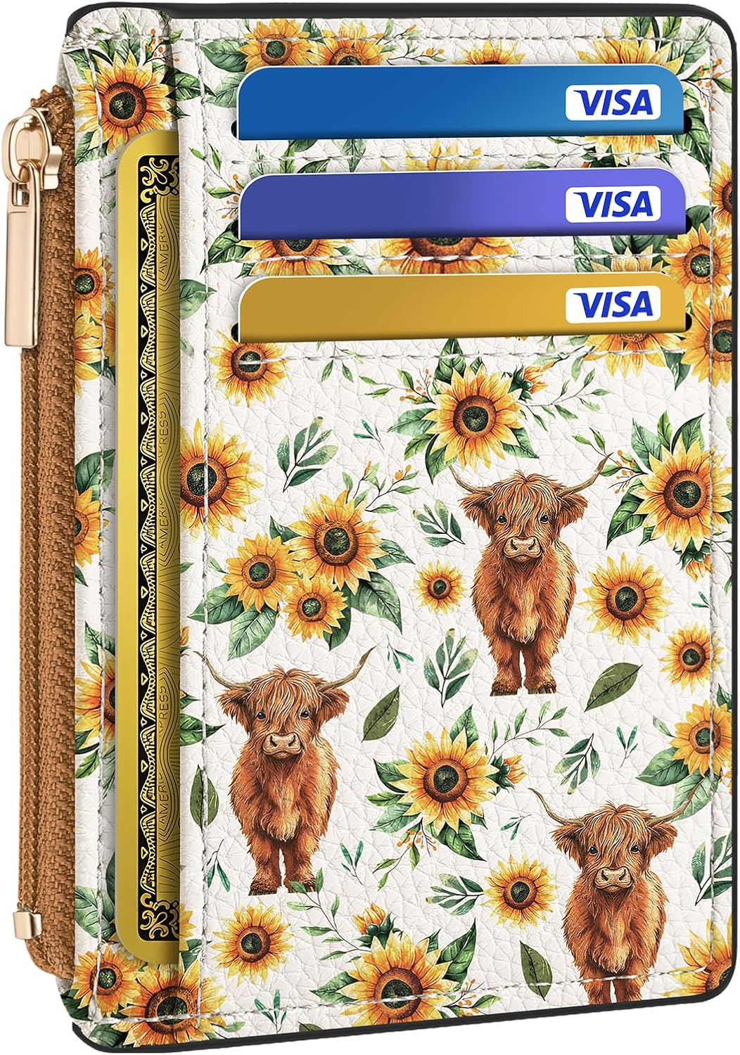 Blue Rfid Card Wallet - Image 15
