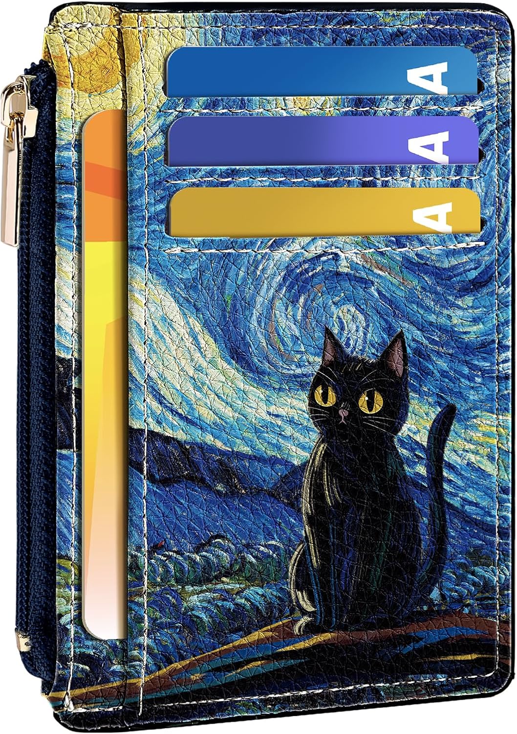 Blue Rfid Card Wallet - Image 20