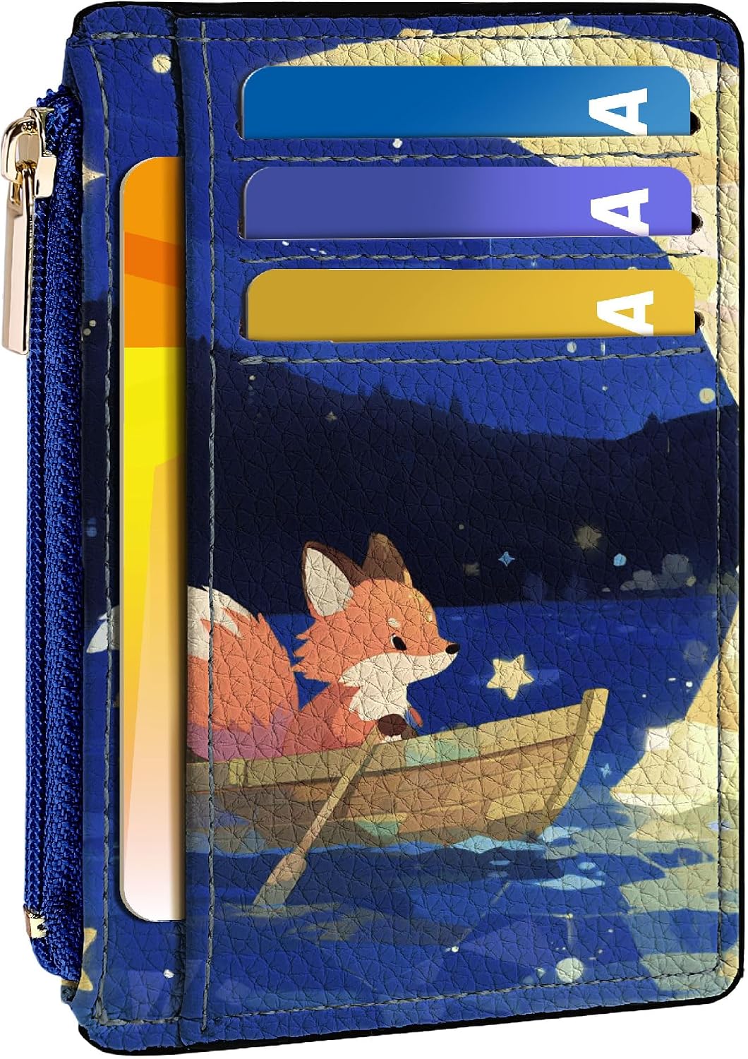 Blue Rfid Card Wallet - Image 22