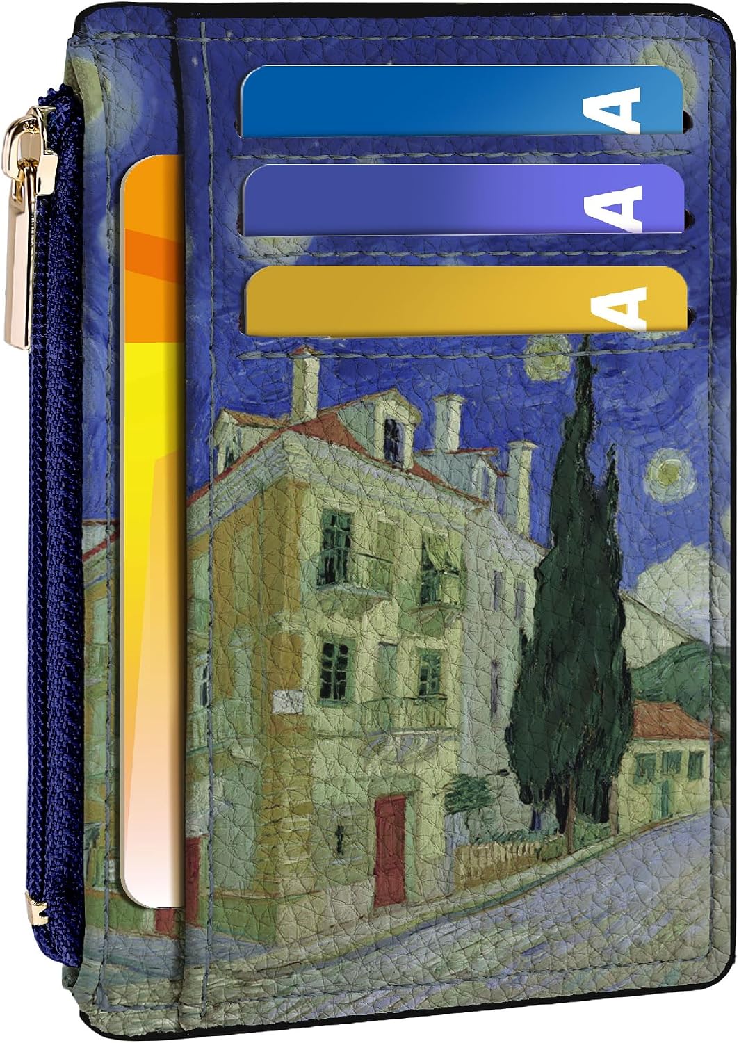 Blue Rfid Card Wallet - Image 26