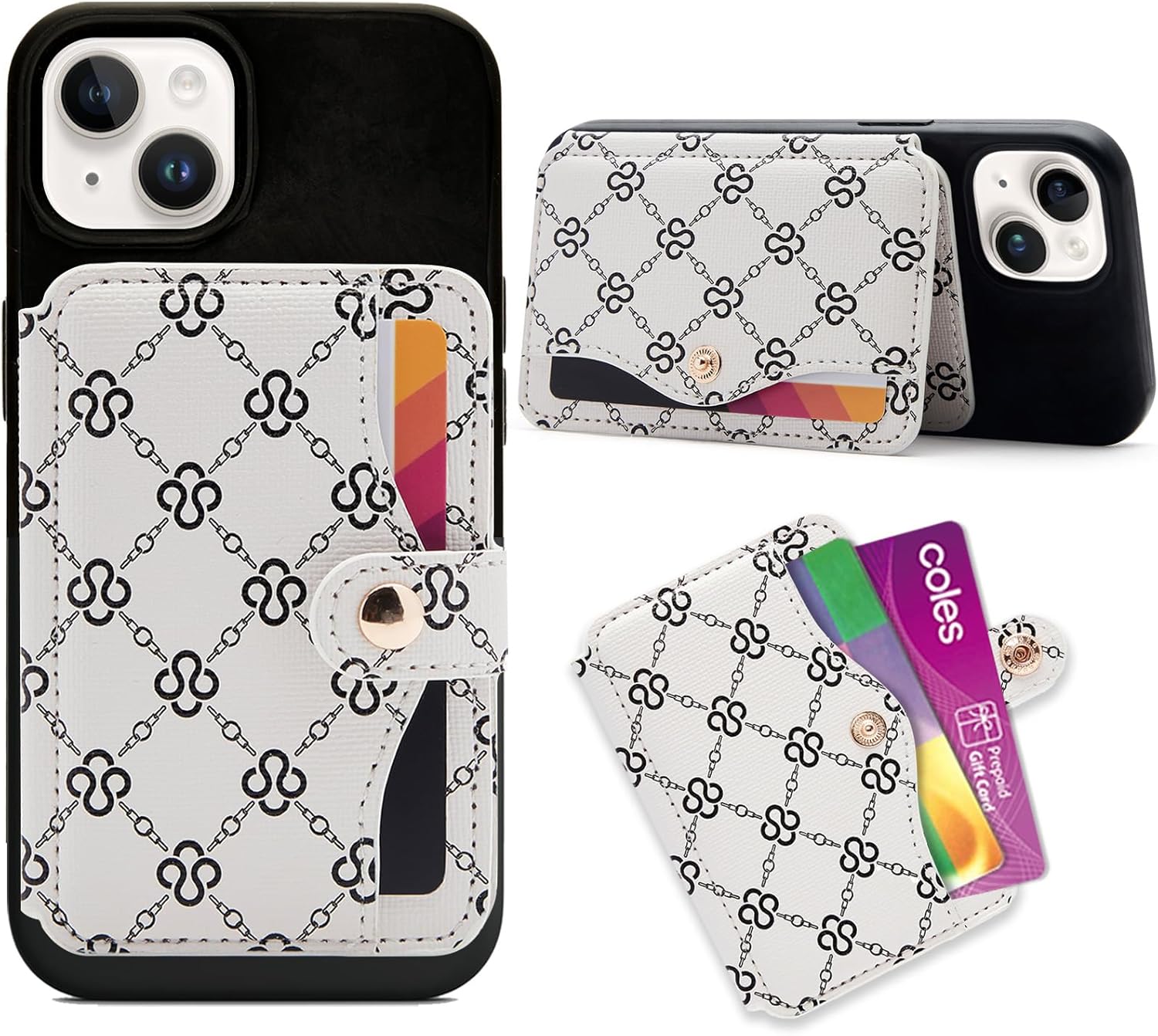Red Snap Phone Card Holder - Image 16