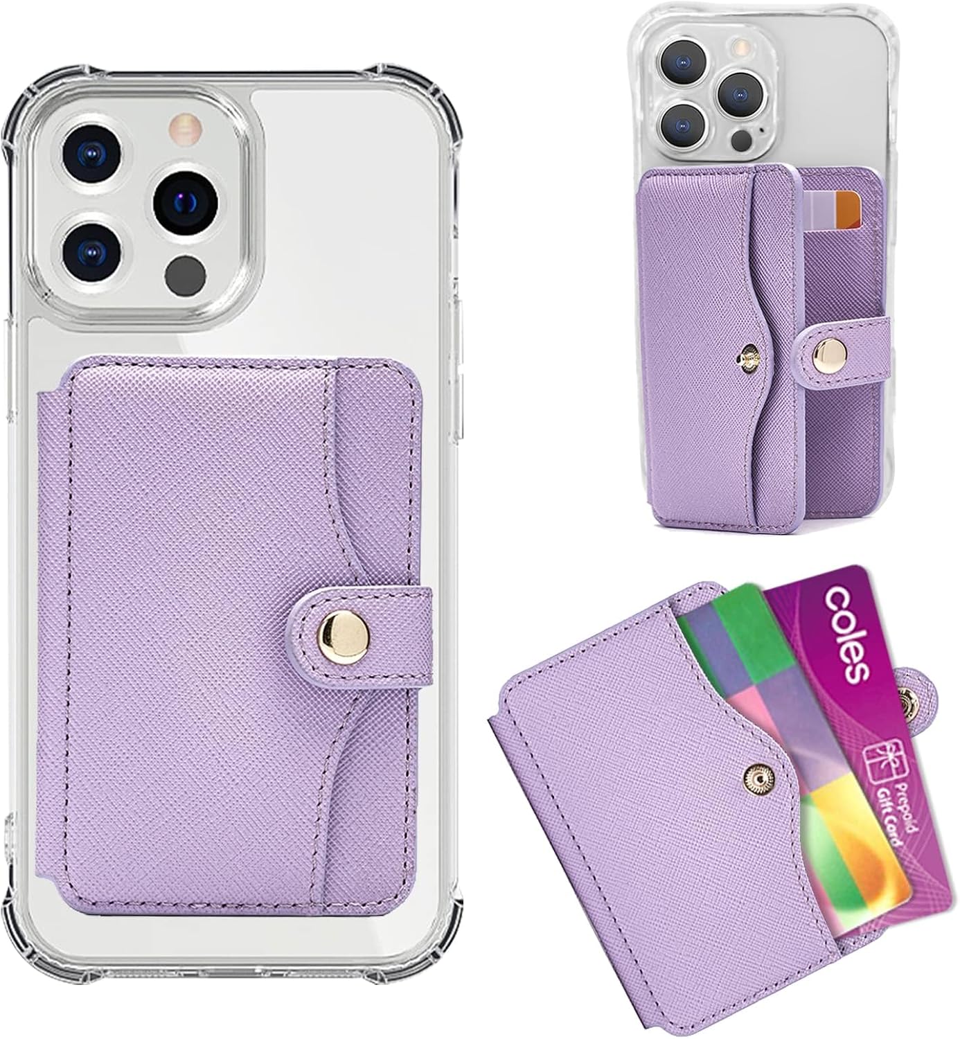 Red Snap Phone Card Holder - Image 18