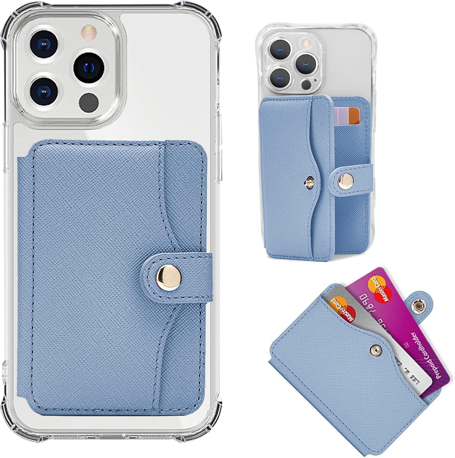Red Snap Phone Card Holder - Image 20