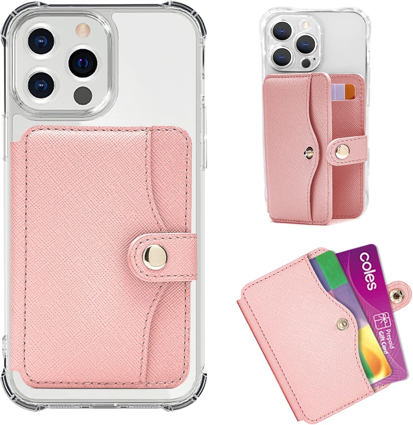 Red Snap Phone Card Holder - Image 24