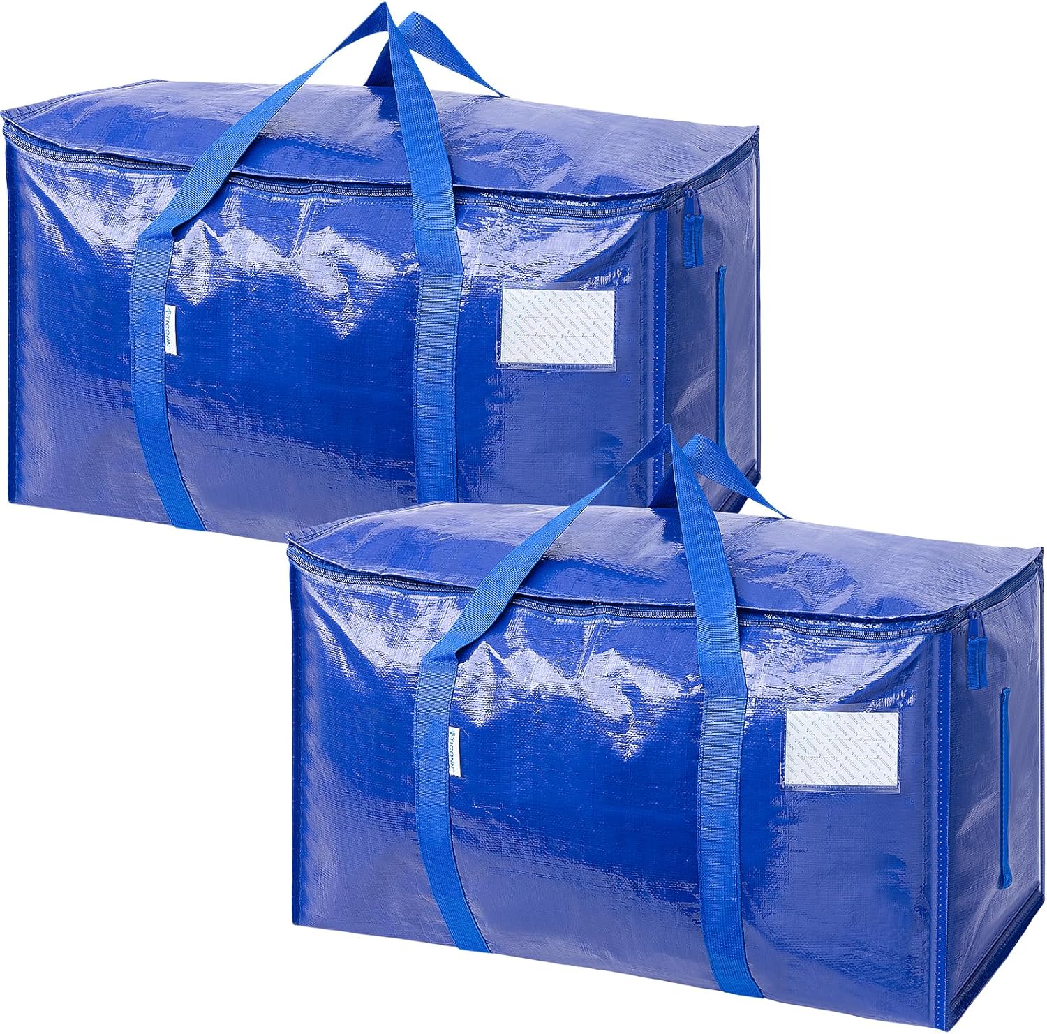 Extra-Large Heavy-Duty Moving and Storage Bags, 6 Pack