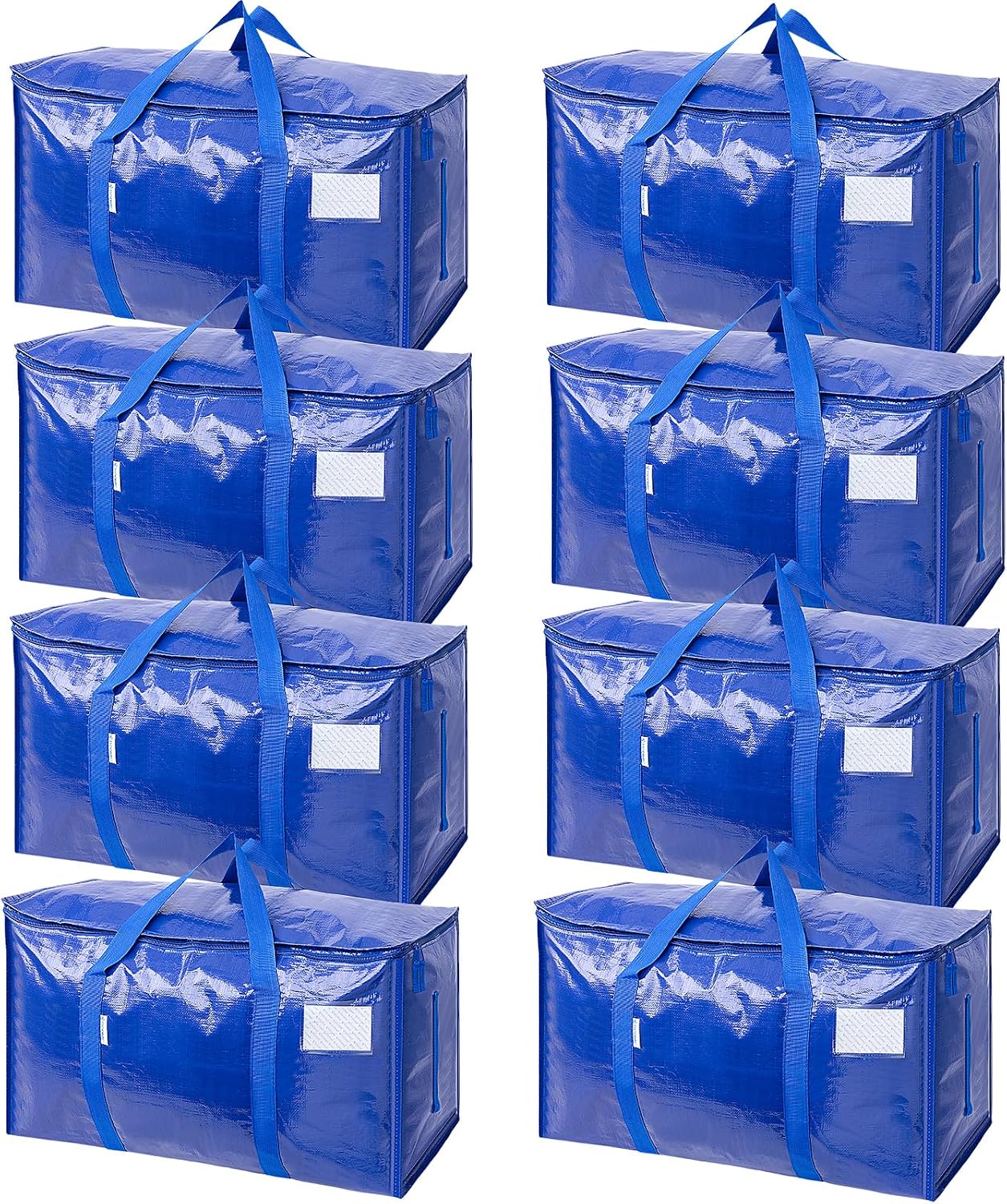 Extra-Large Heavy-Duty Moving and Storage Bags, 6 Pack