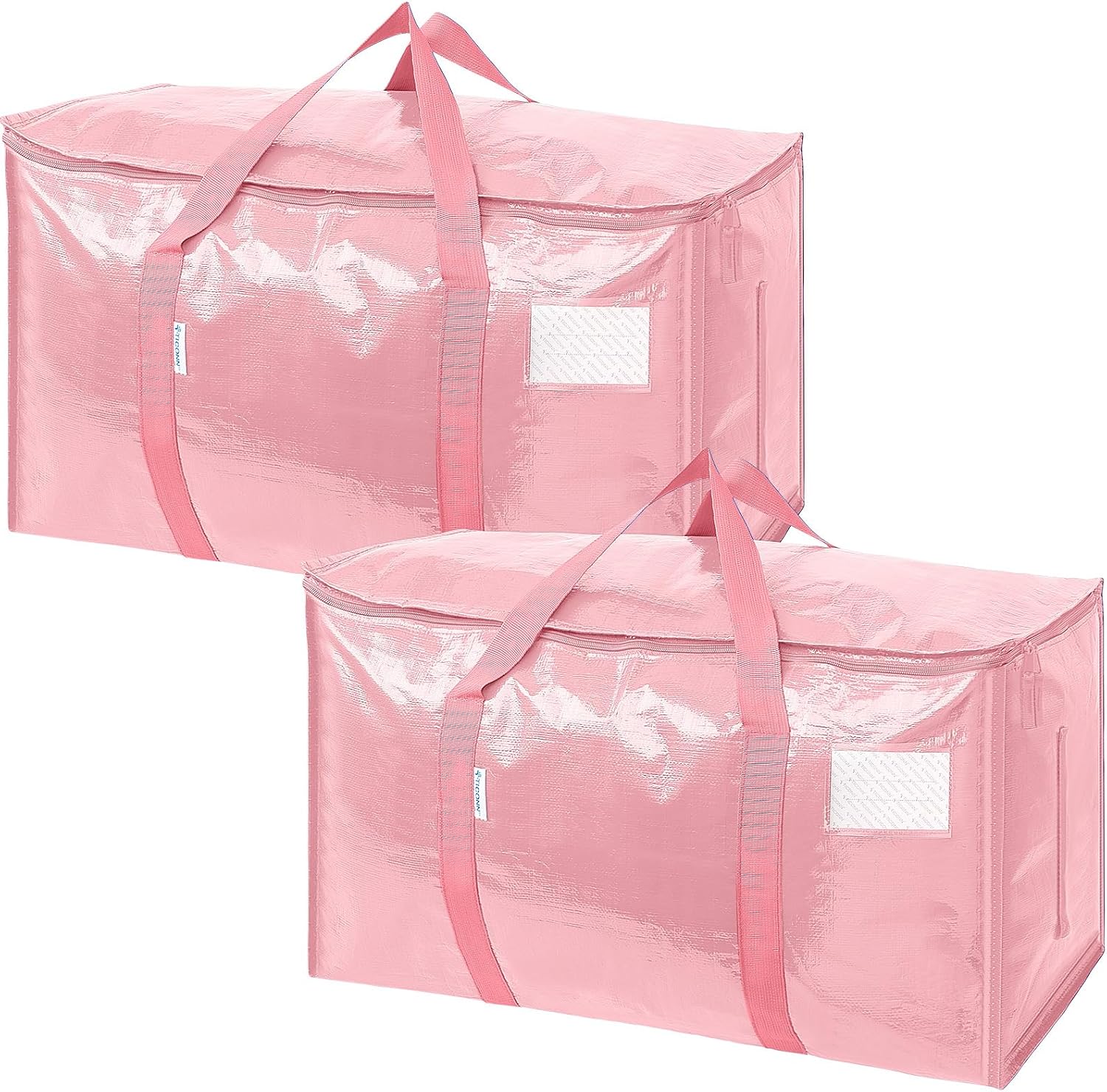 Extra-Large Heavy-Duty Moving and Storage Bags, 6 Pack