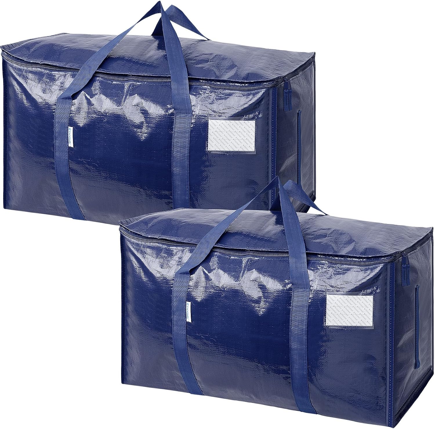 Extra-Large Heavy-Duty Moving and Storage Bags, 6 Pack
