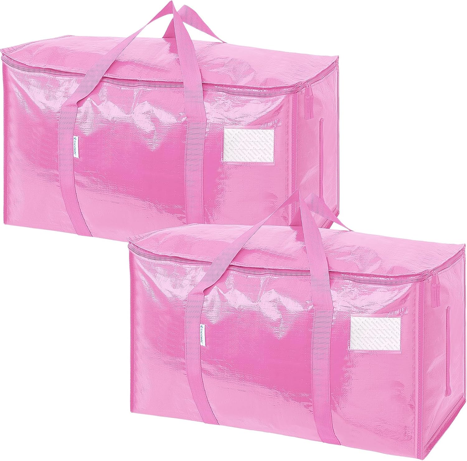 Extra-Large Heavy-Duty Moving and Storage Bags, 6 Pack