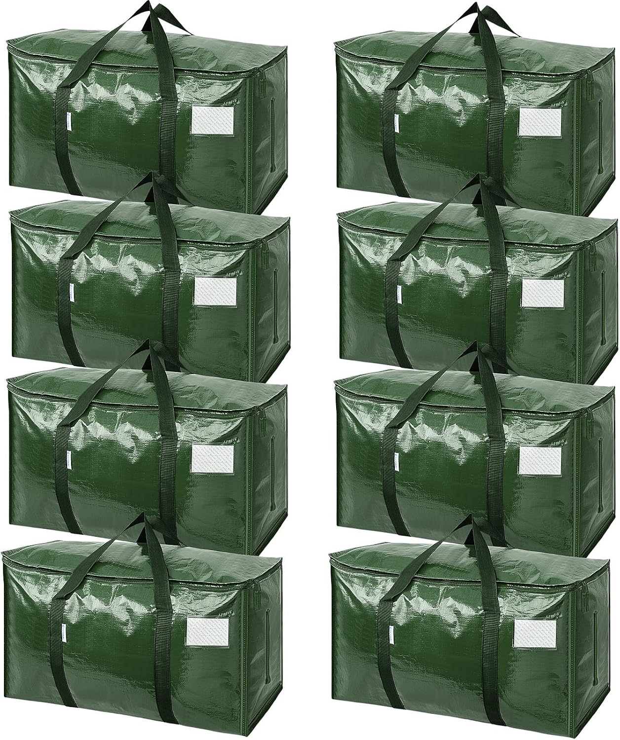 Extra-Large Heavy-Duty Moving and Storage Bags, 6 Pack
