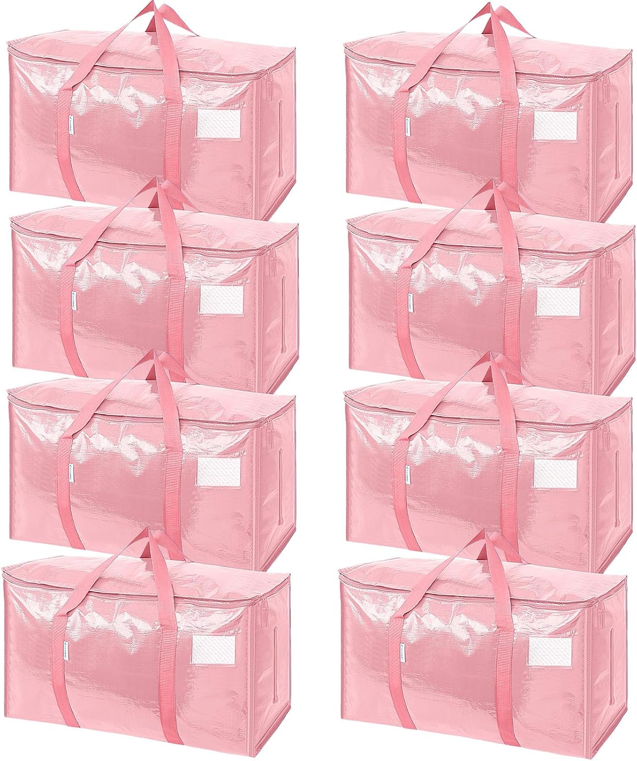 Extra-Large Heavy-Duty Moving and Storage Bags, 6 Pack