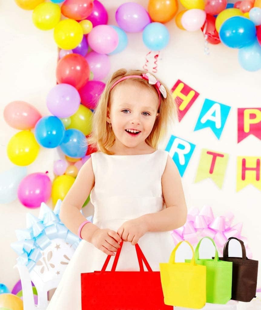 Non-Woven Gift Totes in 12 Colours, 36 Pack, 13 Inch