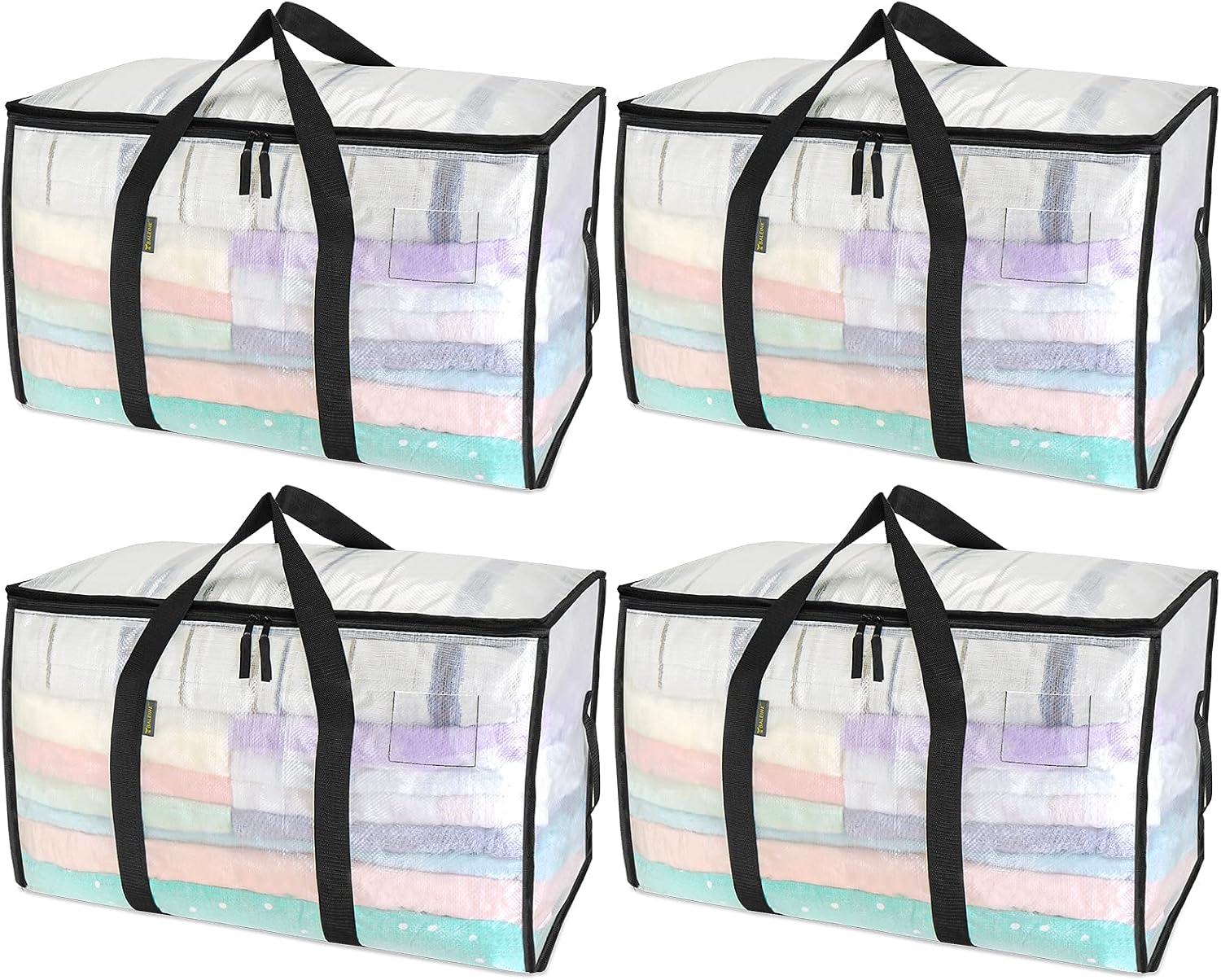 Oversized Moving Bags with Reinforced Handles, 8 Pack