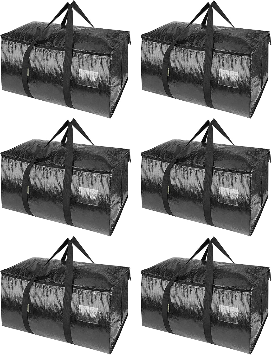 Oversized Moving Bags with Reinforced Handles, 8 Pack