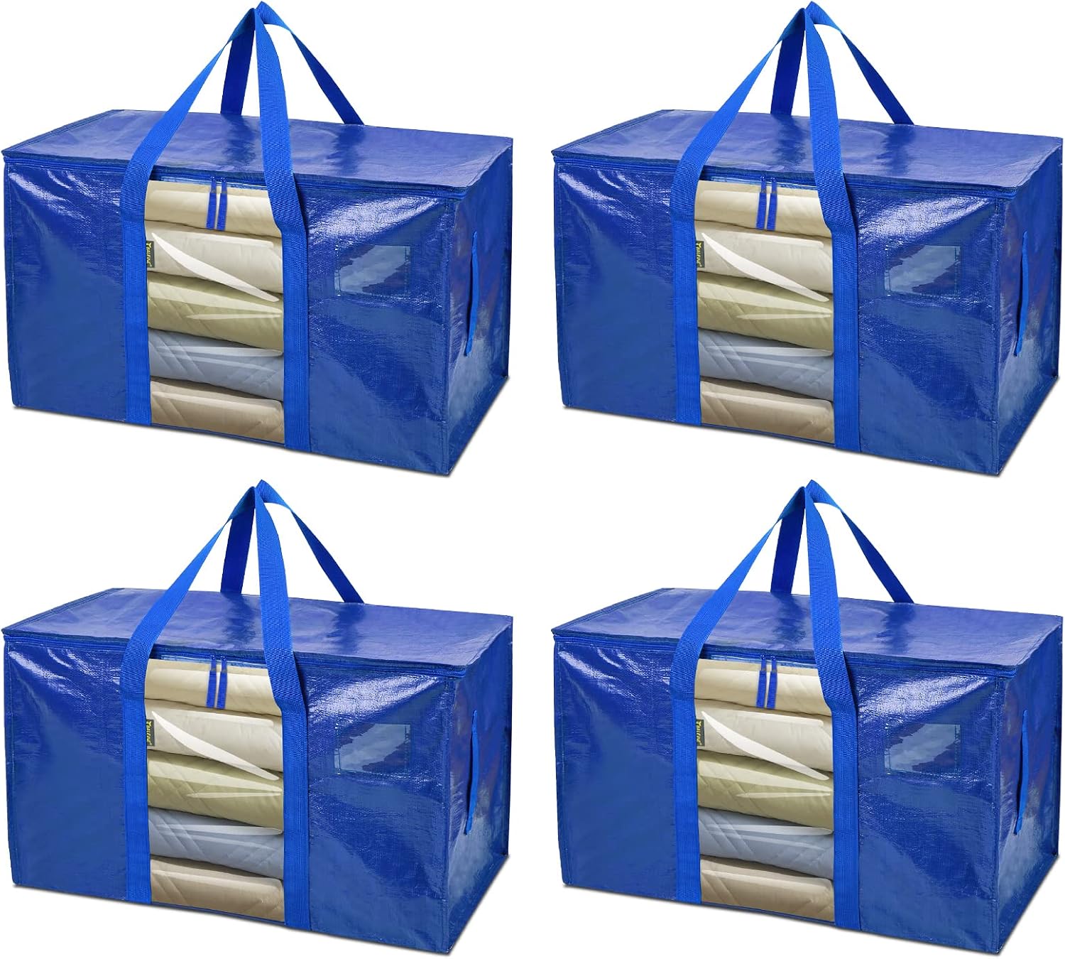 Oversized Moving Bags with Reinforced Handles, 8 Pack