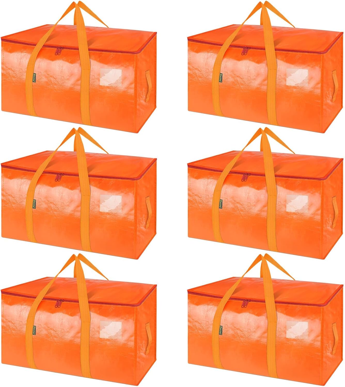 Oversized Moving Bags with Reinforced Handles, 8 Pack