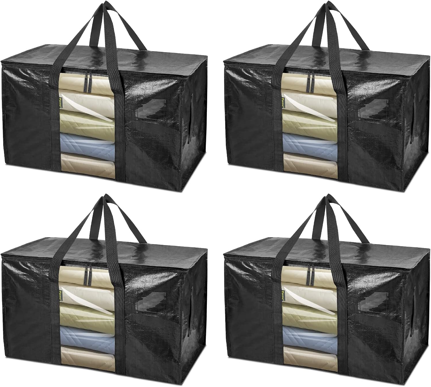 Oversized Moving Bags with Reinforced Handles, 8 Pack