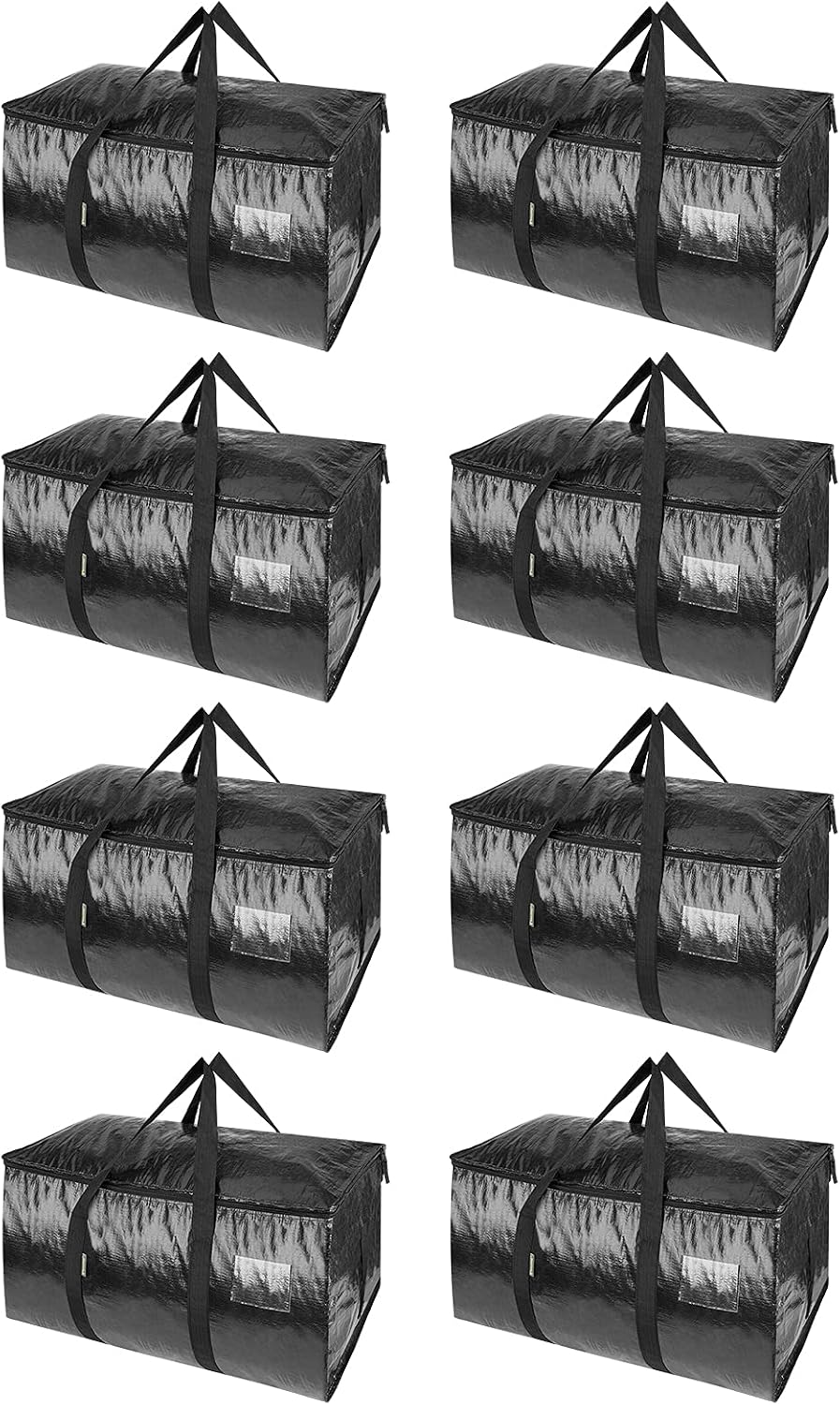 Oversized Moving Bags with Reinforced Handles, 8 Pack