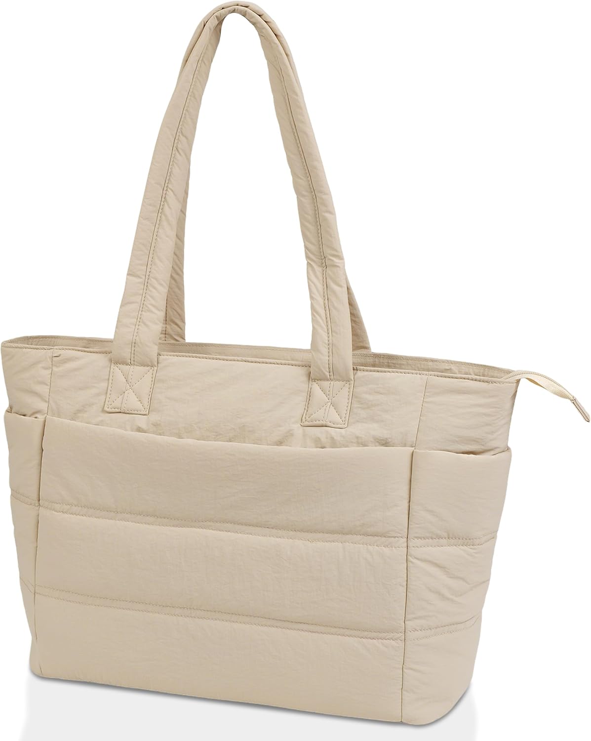 Cream Puffer Tote Bag