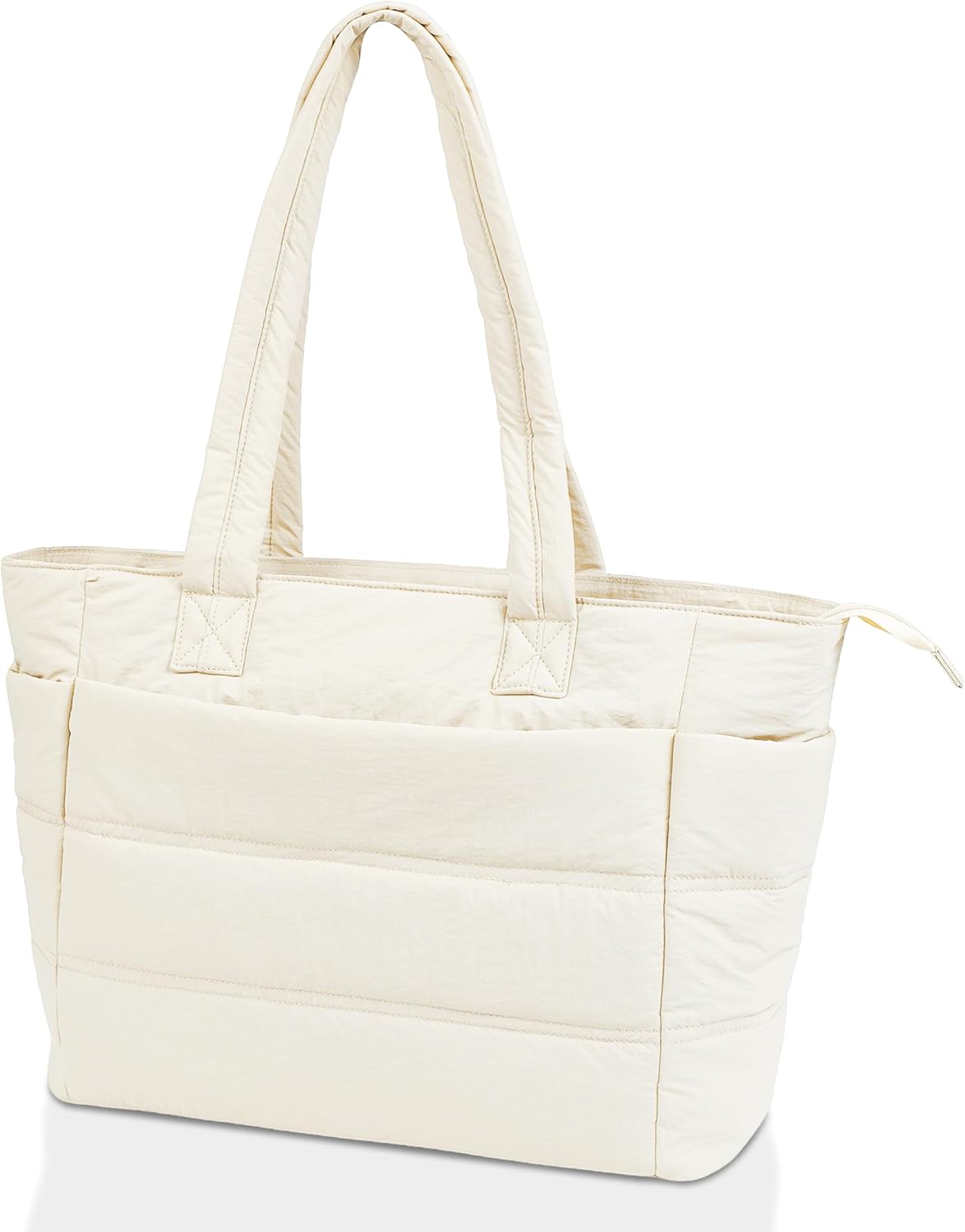 Puffer Tote Bag for Work, Travel and the Gym