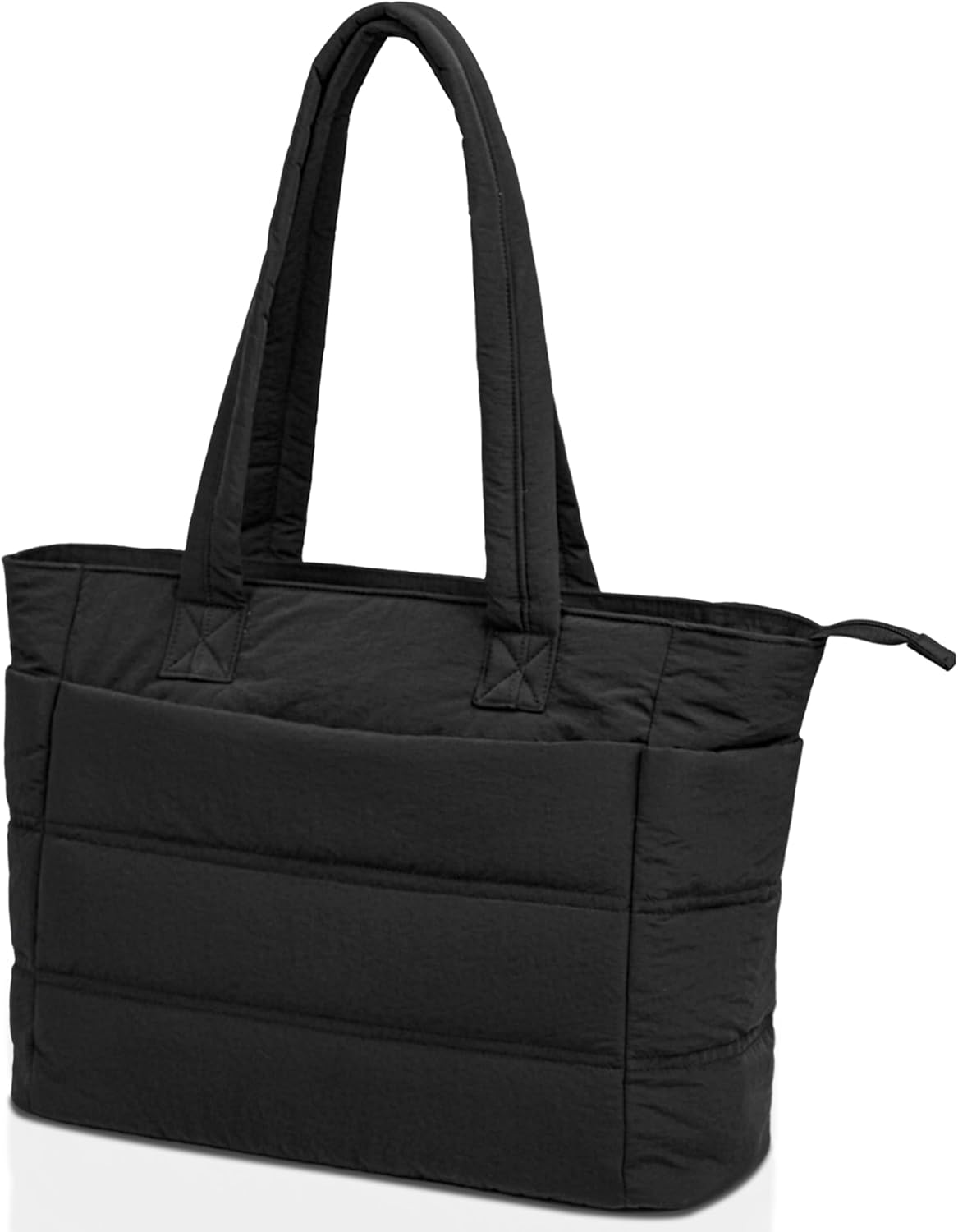 Puffer Tote Bag for Work, Travel and the Gym
