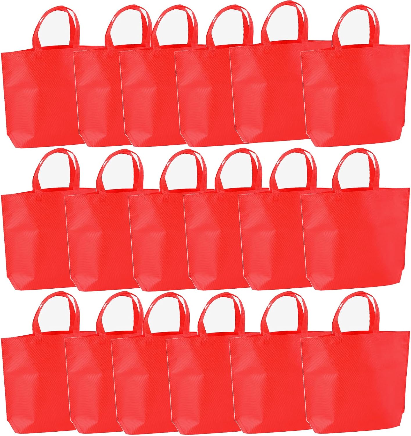 Reusable Grocery Totes in Baby Blue, 36 Pack