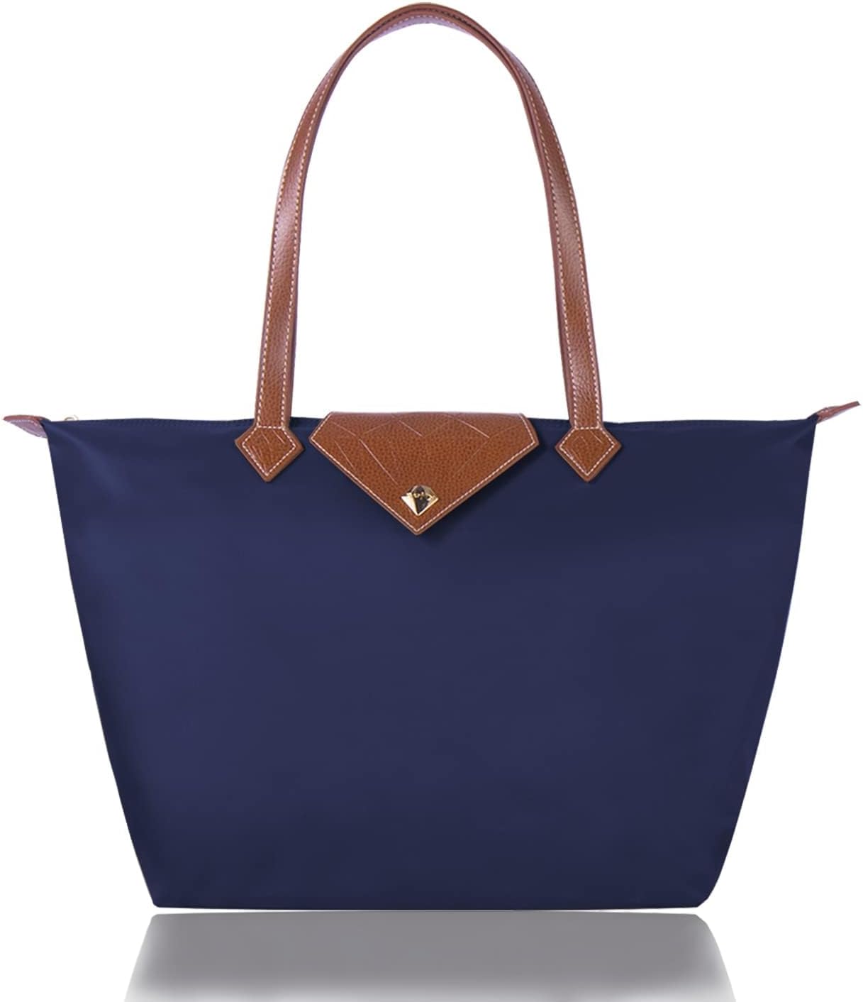 Waterproof Nylon Folding Tote for Work and Travel